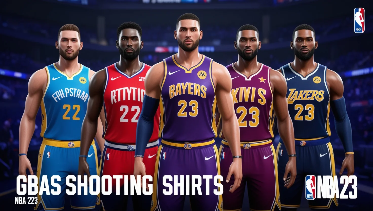 Gbas Shooting Shirts NBA 2K23 Mod