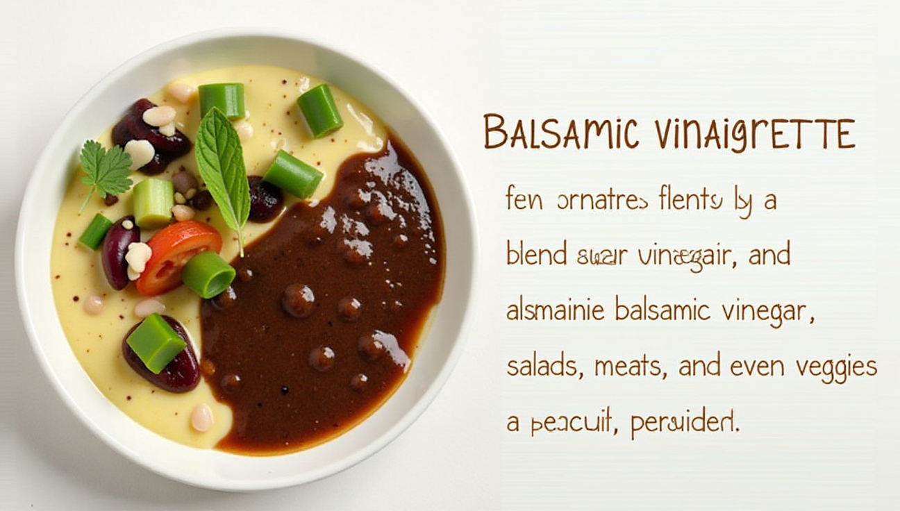 Balsamic vinaigrette fun facts